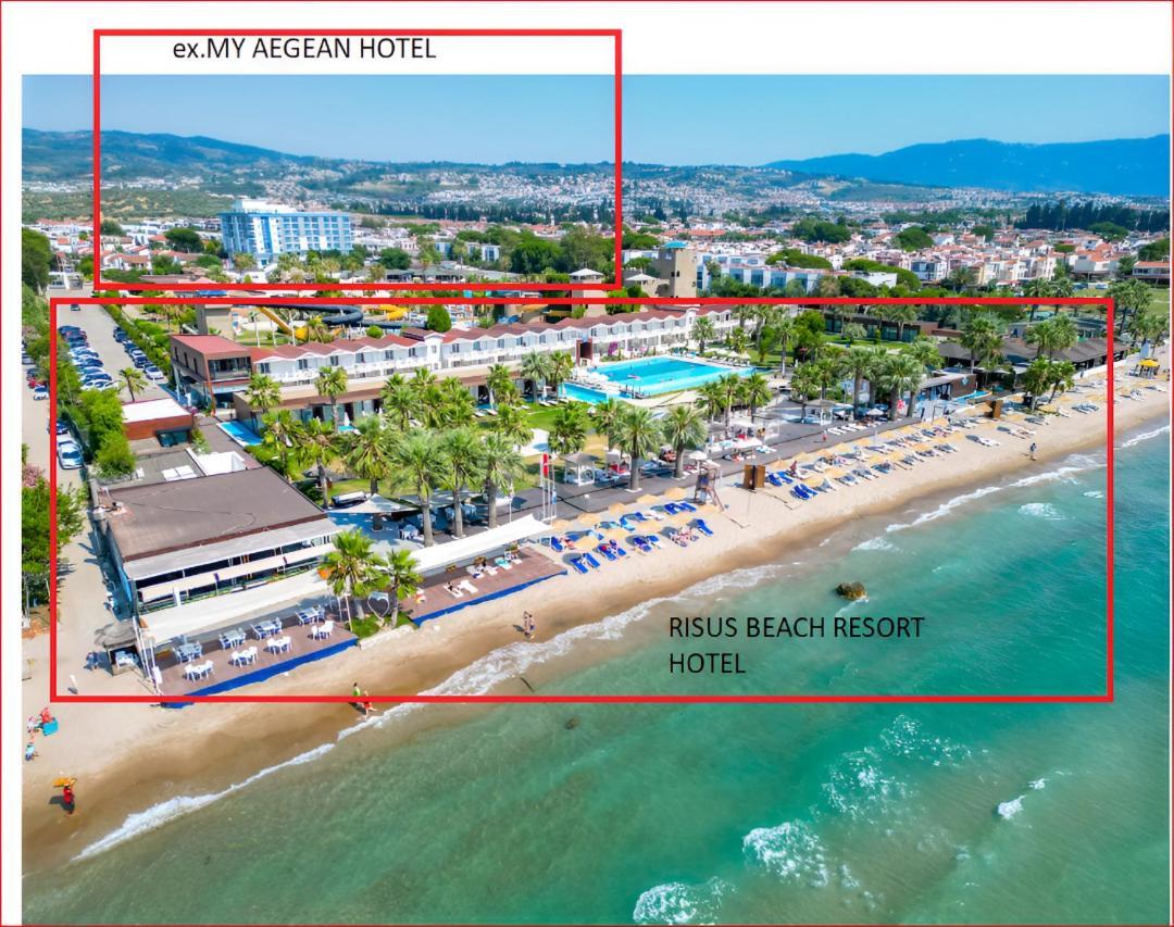 Risus Beach Resort Hotel Kuşadası Exterior photo